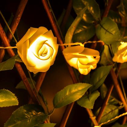 Kép valamiből LED rózsa fényfüzér