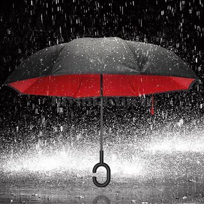 Kép valamiből Fordított esernyő - piros
