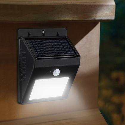 Kép valamiből Napelemes LED lámpa mozgásérzékelővel