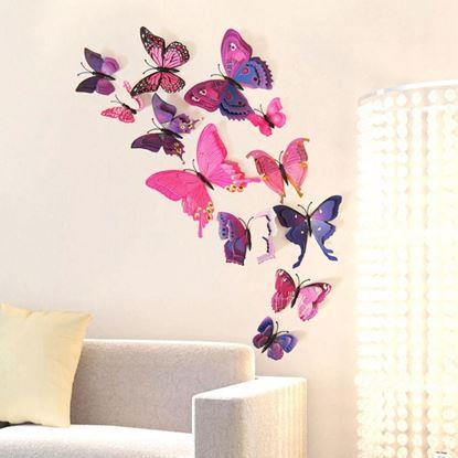 Kép 3D pillangók falra