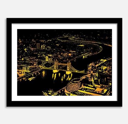 Kép valamiből Kaparós kép - London