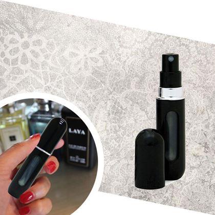 Kép valamiből Újratölthető parfümporlasztó - fekete