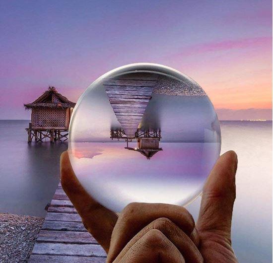 Kép valamiből Fotós üveggömb