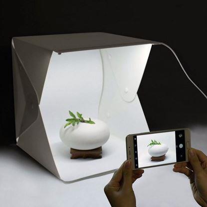 Kép Mini fotódoboz LED világítással
