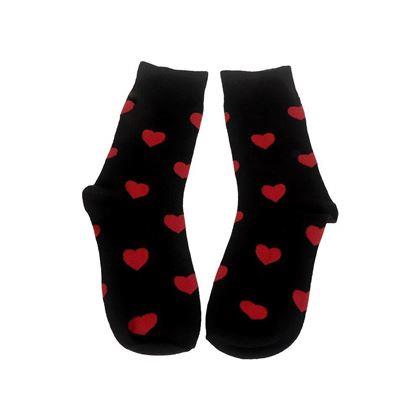 Kép valamiből Szerelmes zokni - fekete