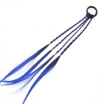 Kép valamiből Fonatos hajgumi - kék