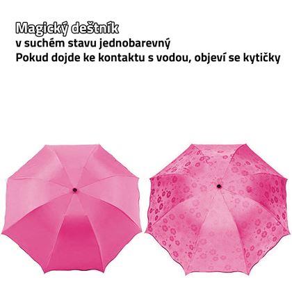 Kép valamiből Mágikus esernyő - sötétrózsaszín