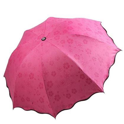 Kép valamiből Mágikus esernyő - sötétrózsaszín