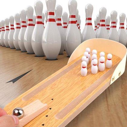 Kép valamiből Mini bowling