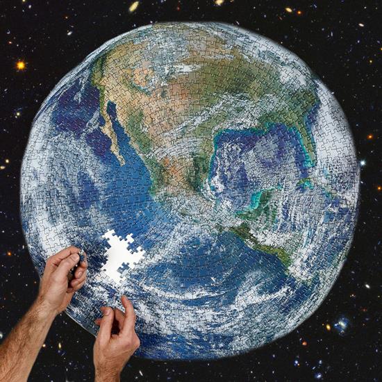 Kép valamiből Puzzle - földgömb