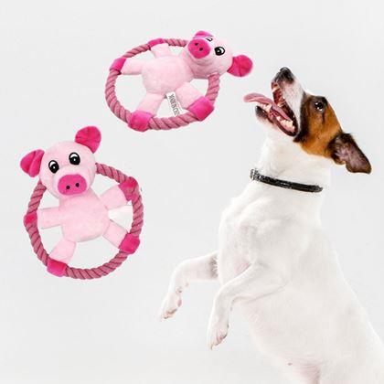 Kép valamiből Plüssmalac játék kutyáknak