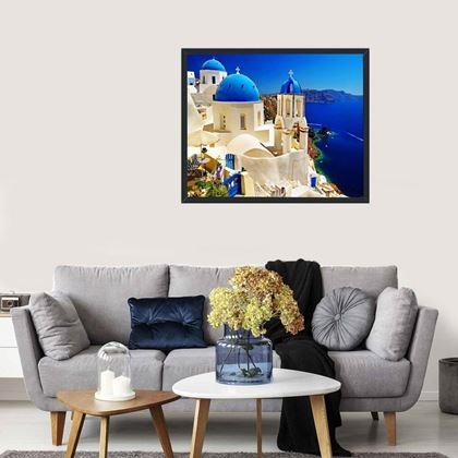 Kép valamiből Gyémántszemes kirakó – Santorini