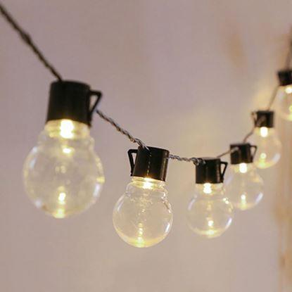 Kép Beltéri LED fénylánc - villanykörték