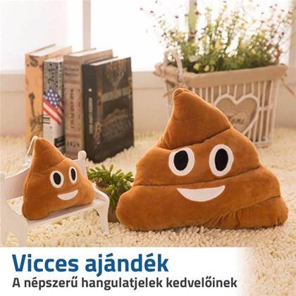 Kép valamiből Kaki emoji párna