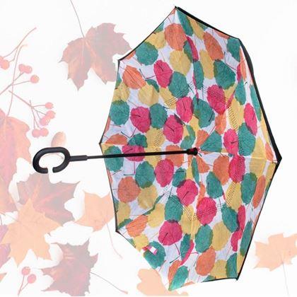 Kép valamiből Fordított esernyő - őszi levelek