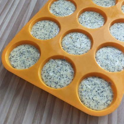 Kép valamiből 12 darabos szilikon muffin forma