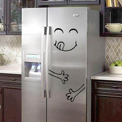 Kép Vicces hűtőszekrény matrica