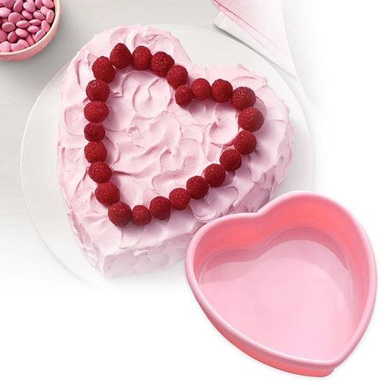 Kép valamiből Szilikon sütőforma - szív