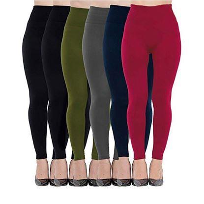 Kép Varrat nélküli leggings magas derékkal