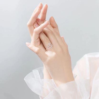 Kép Elegáns állítható méretű gyűrű