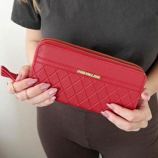 Kép valamiből Női pénztárca - piros