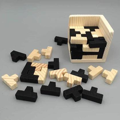 Kép valamiből Fából készült kirakó puzzle - deluxe