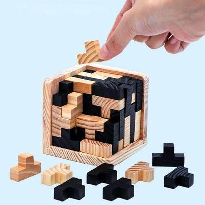 Kép valamiből Fából készült kirakó puzzle - deluxe