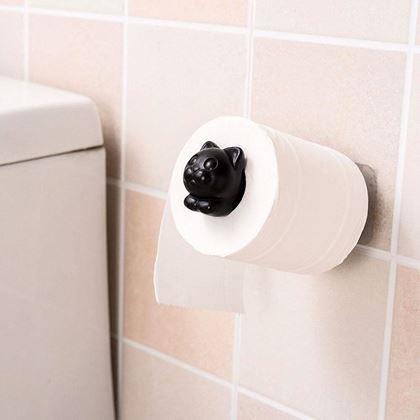 Kép valamiből WC-papír tartó - cica