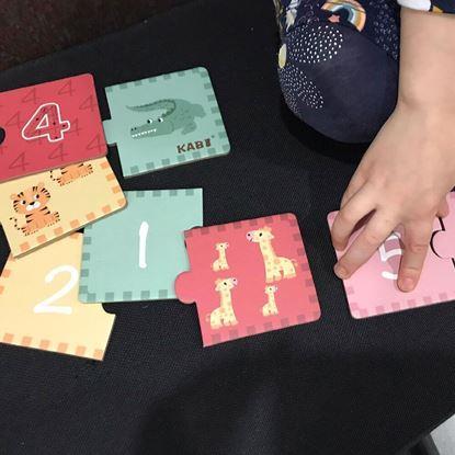 Kép Puzzle kicsiknek - számok tanulása