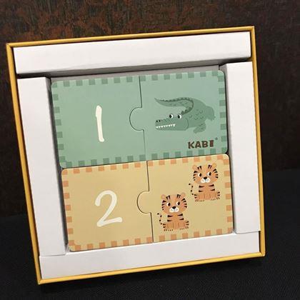 Kép valamiből Puzzle kicsiknek - számok tanulása