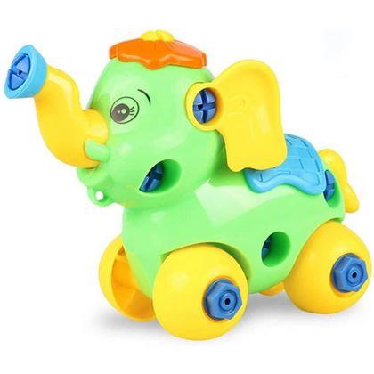 Kép valamiből Szétszerelhető játék gyerekeknek - elefánt