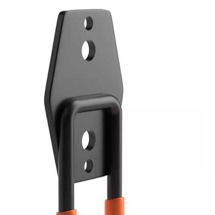 Kép valamiből Fém falra szerelhető akasztó, gumírozott – M