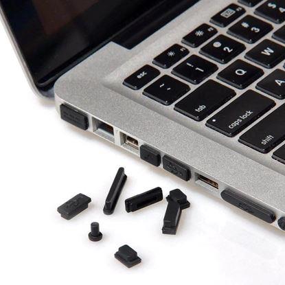 Kép Szilikon dugók laptop portokhoz