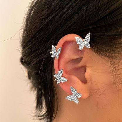 Kép Füldísz - pillangós fülbevaló