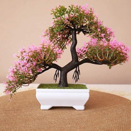 Kép valamiből Mesterséges bonsai - rózsaszín