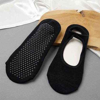 Kép valamiből Csúszásgátlós zokni - fekete