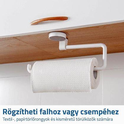 Kép valamiből Felragasztható tartó konyhai törlőruhákra