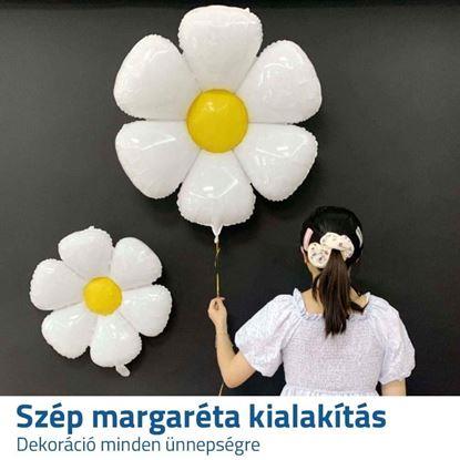 Kép Margaréta fólia léggömb