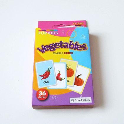 Kép valamiből Tanulókártya - zöldségek