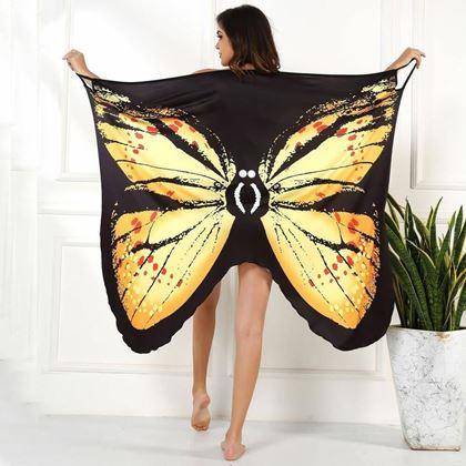 Kép valamiből Strandruha - pillangószárnyak L-XL - sárga