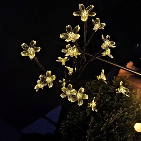 Kép valamiből Leszúrható napelemes fa - virágok