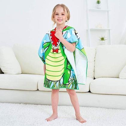 Kép valamiből Gyermek törölköző sapkával - krokodil