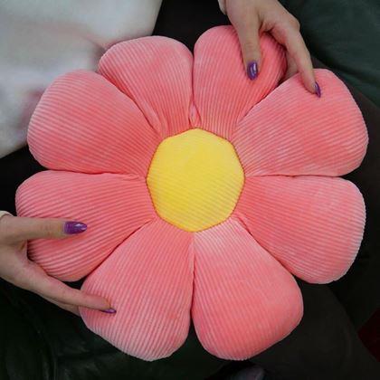 Kép valamiből Virág alakú párna - rózsaszín
