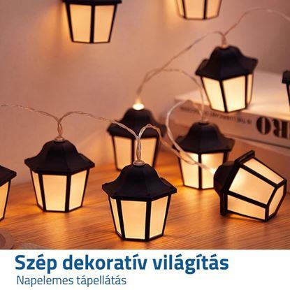 Kép Napelemes LED lánc - lámpa