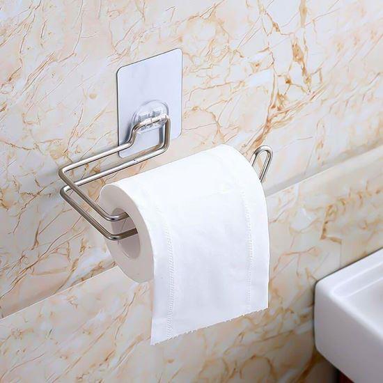 Kép valamiből Rozsdamentes acél WC-papír tartó