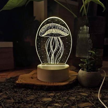 Kép Dekoratív 3D lámpa