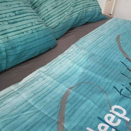 Kép valamiből Pamut ágynemű - jó éjszakát kék