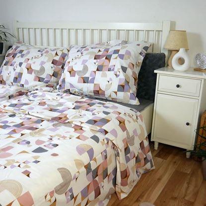Kép Pamut ágynemű - pasztell formák