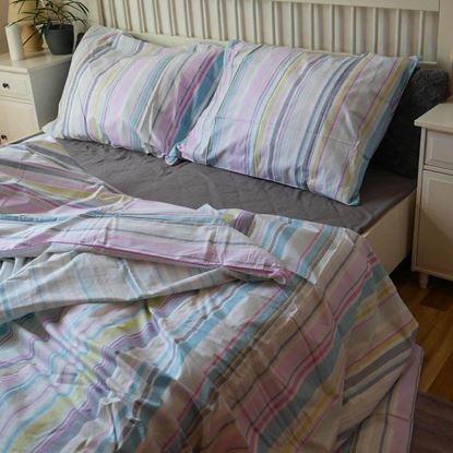 Kép Pamut ágynemű - pasztell csíkokkal