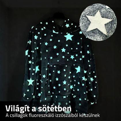 Kép valamiből Világító gyerek pulóver - csillagok